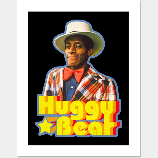 Huggy Bear 70s Style Fade Wall Art by darklordpug